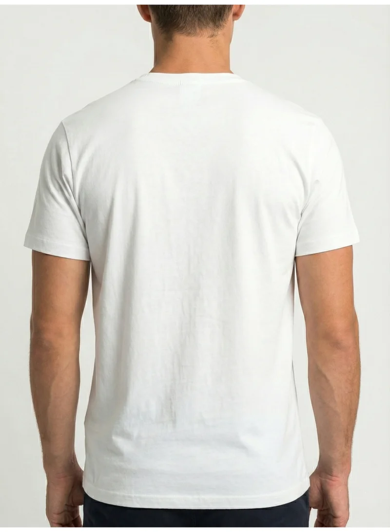 لعب البولو Boys Graphic T-shirt -WHITE